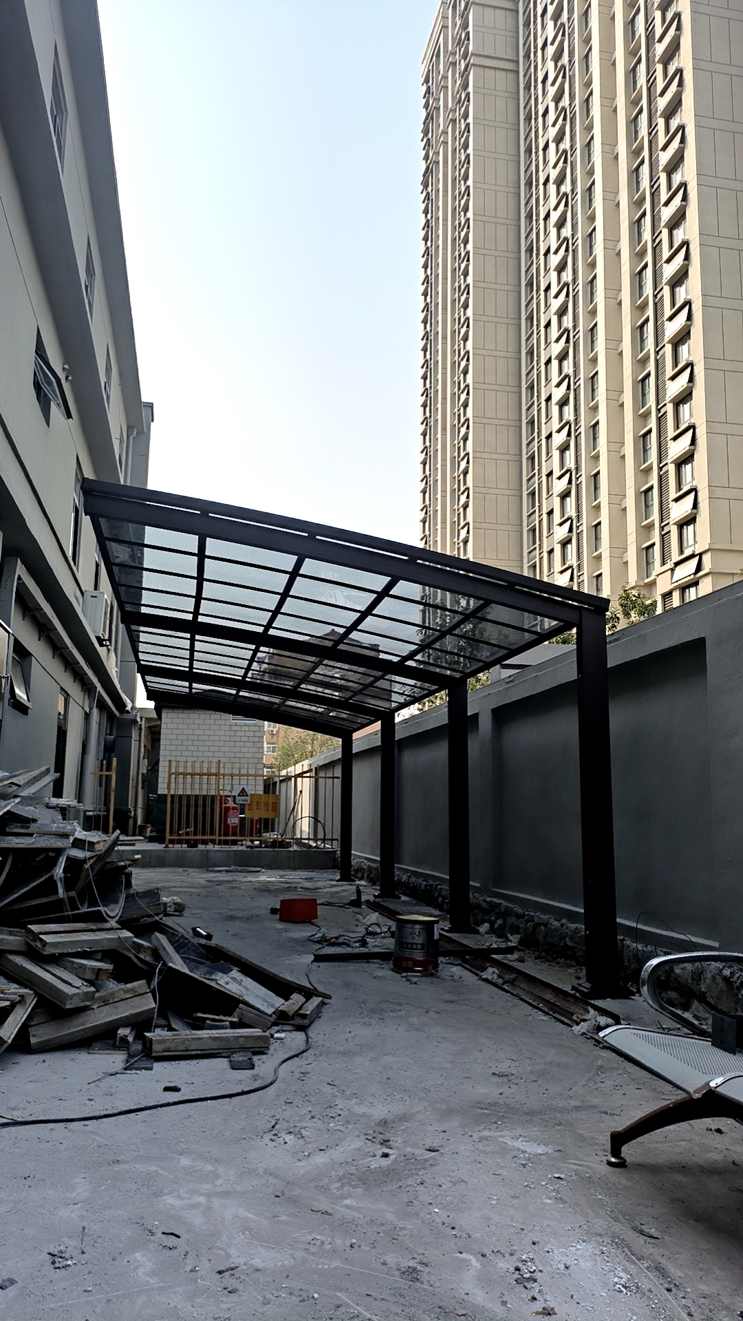 濟南伸縮棚是靈活的戶外遮陽棚